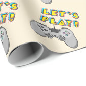 Video Games Day ラッピングペーパー (ロールコーナー)