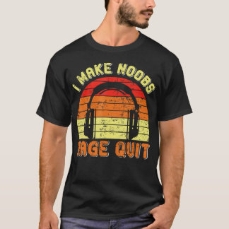 Video Player I Make Noobs Rage Quit Gambler Gaming Tシャツ