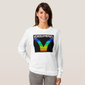 VideogamergalのTシャツ Tシャツ (正面フル)
