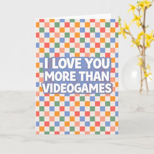 Videogames カード (黄色い花)