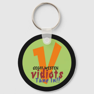 Vidiots VのロゴKeychain キーホルダー