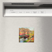 Viegers -オランダ球場のファットボート マグネット (インサイチュ (食洗機))