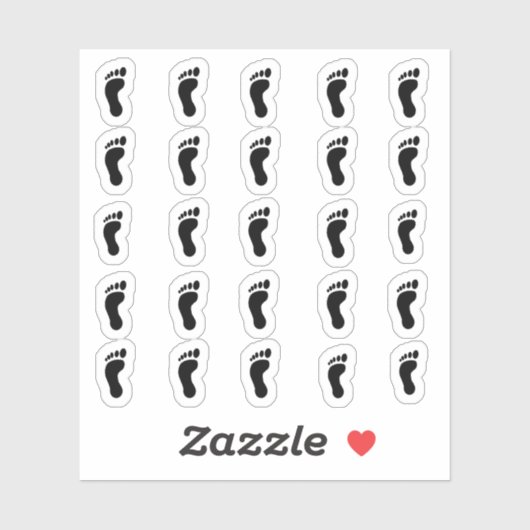 Viele kleine Füße シール (シート)