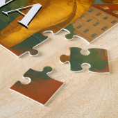 Vienna Austria Jigsaw Puzzle Vintage Travel ジグソーパズル (側面)