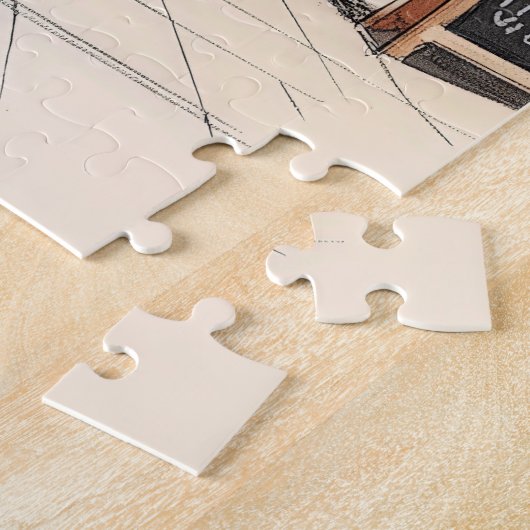 Vienna Austria Travel ジグソーパズル (側面)