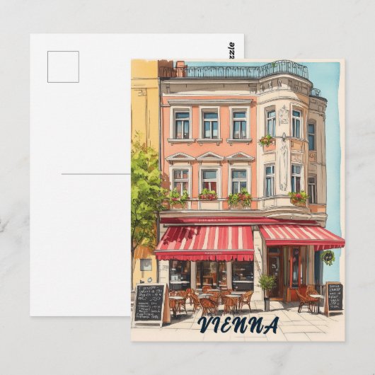 Vienna Austria Travel ポストカード (正面/裏面)