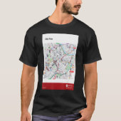 Vienna city plan tシャツ (正面)