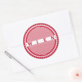 Vienna City Pride Emblem – Austria Identity ラウンドシール (封筒)