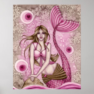 Vienna - Valentine's Day Mermaid Poster ポスター