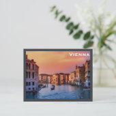 Vienna Vintage Tourism Travel Add ポストカード (スタンド正面)