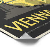 Vienna Vintage Travel ポスター (角)