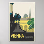 Vienna Vintage Travel ポスター (正面)