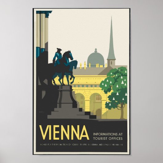 Vienna Vintage Travel ポスター (正面)