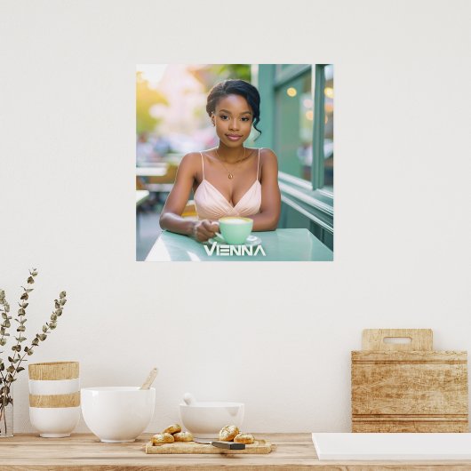 VIENNA - WIEN - LOVE FROM AUSTRIA ポスター (キッチン)