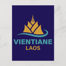 Vientiane Laos Southeast Asia ポストカード