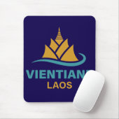 Vientiane Laos Southeast Asia マウスパッド (マウス)