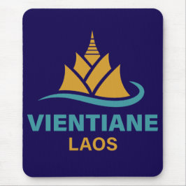Vientiane Laos Southeast Asia マウスパッド