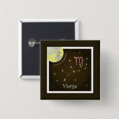 Vierge 23 août au 23 septembre Buttons 缶バッジ (正面&裏面)