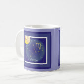 Vierge 23 août au 23 septembre Tasse コーヒーマグカップ (正面左)