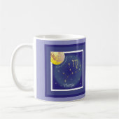 Vierge 23 août au 23 septembre Tasse コーヒーマグカップ (左)