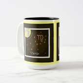 Vierge 23 août au 23 septembre Tasse ツートーンマグカップ (正面左)