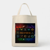 Vierge Zodiaque Cadeau Astrologie トートバッグ (裏面)