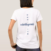 Viet LegendsホワイトアルトロゴTシャツ Tシャツ (裏面)