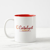 Viet*Mom! ベトナムの子供のお母さんを祝って下さい ツートーンマグカップ (左)