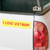 VIETNAM*のバンパーステッカー バンパーステッカー (トラック上)