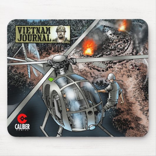 Vietnam Journal Ripcordマウスパッド マウスパッド (正面)