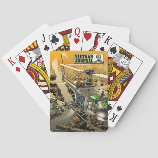 Vietnam Journal V1デザイン遊カード トランプ (裏面)