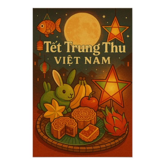 Vietnam Mid-Autumn Festival Feast 2025 ポスター (正面)