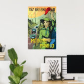 Vietnam Propaganda Poster Ensure traffic. Open the ポスター (ホームオフィス)