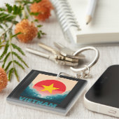 Vietnam Southeast Asia キーホルダー (正面右)