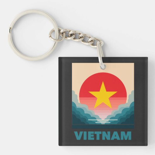 Vietnam Southeast Asia キーホルダー (正面)
