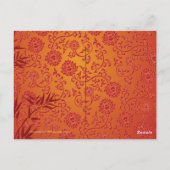 Vietnam Tetht 2020の金ゴールドはがきに追加 ポストカード (裏面)