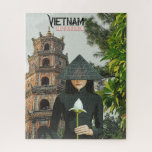 Vietnam Travel Vacation   ジグソーパズル<br><div class="desc">J.Nemezys Vietnam Poster
This vintage-inspired Vietnam Original artwork will add an instant touch of warmth and antique to your space.</div>