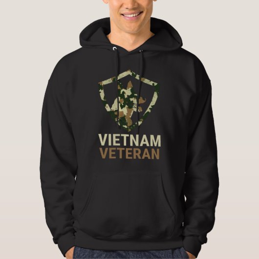 Vietnam Veteran Dog Handler K9 パーカ (正面)