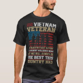Vietnam Veteran We Foughtwithout Support Tシャツ (正面)