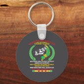 Vietnam Veteran We Were The America Had Map Helico キーホルダー (正面)