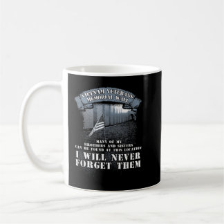 Vietnam War Veterans Memorial Wall Art Design Gift コーヒーマグカップ