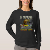 Vietnam War Veterans US Memorial Day In The Memory Tシャツ (正面)