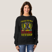 Vietnam War  Vietnam Veteran Us Veterans Day スウェットシャツ (正面フル)