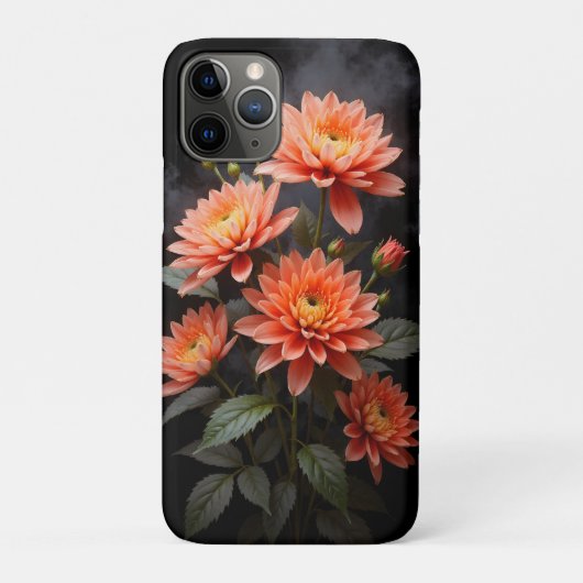 Vietnamese Chrysanthemum on the Moon Case-Mate iPhoneケース (裏)