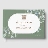 Vietnamese Eucalyptus Song Hy Wedding ゲストブック (正面)