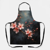 Vietnamese Peach Blossom Art エプロン (正面)