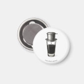 Vietnamese Phin Coffee Magnet  マグネット (正面/裏面)