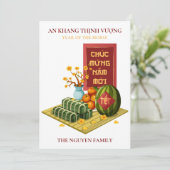 Vietnamese Tet Year of the Horse with Food シーズンカード (スタンド正面)