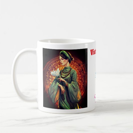 (Vietnamese Woman) Classic Mug, 11 oz コーヒーマグカップ (左)