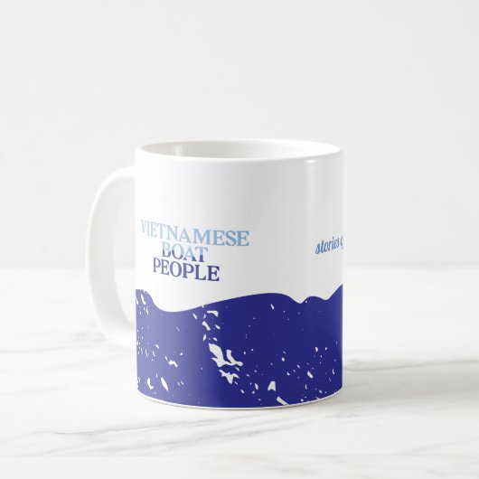 VietnameseBoatPeople.orgコーヒーマグ コーヒーマグカップ (正面左)